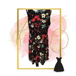 Tommy Hilfiger Black Floral Dress